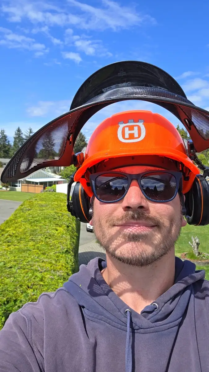 Reace Peters, owner of 4 Elements Landscaping